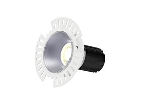 DM201821  Basy 12 Tridonic Powered 12W 2700K 1200lm 24° CRI>90 LED Engine Silver Fixed Recessed Spotlight; IP20